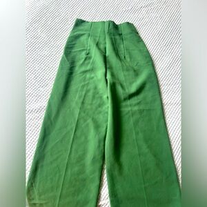 Zara high waisted wide legged trousers